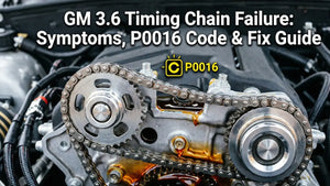 GM 3.6L Cold Start Rattle & P0016 Code: 7 Warning Signs & The Ultimate DIY Fix Guide (Save $2,000+)