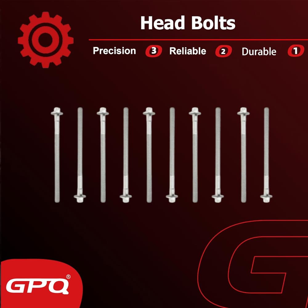 1.8L Cylinder Head Bolt Set Engine Replacement Fastener Parts