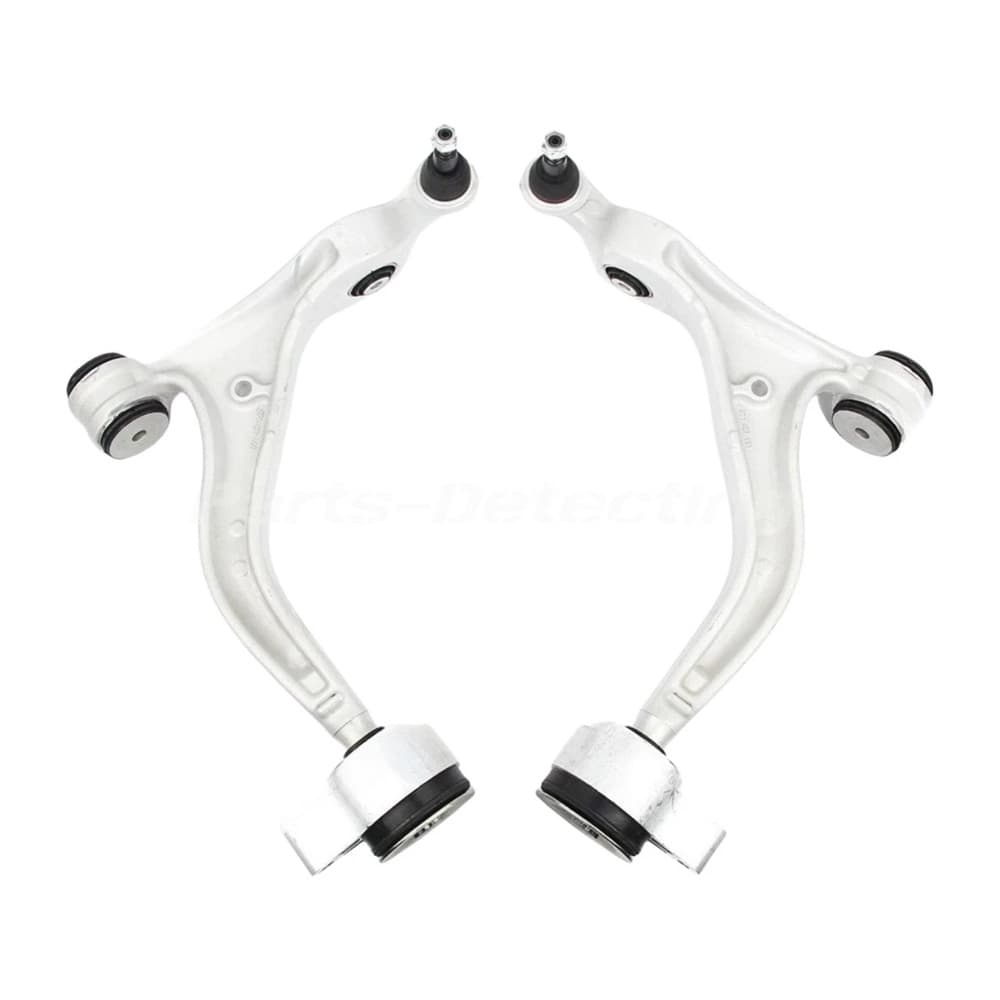 Includes front control arms and tie rod ends