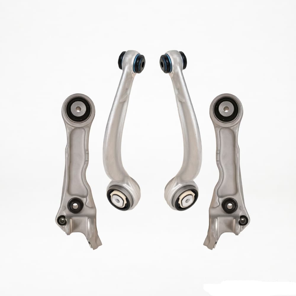 Pre‑assembled ball joints and rubber bushings for bolt‑on installation