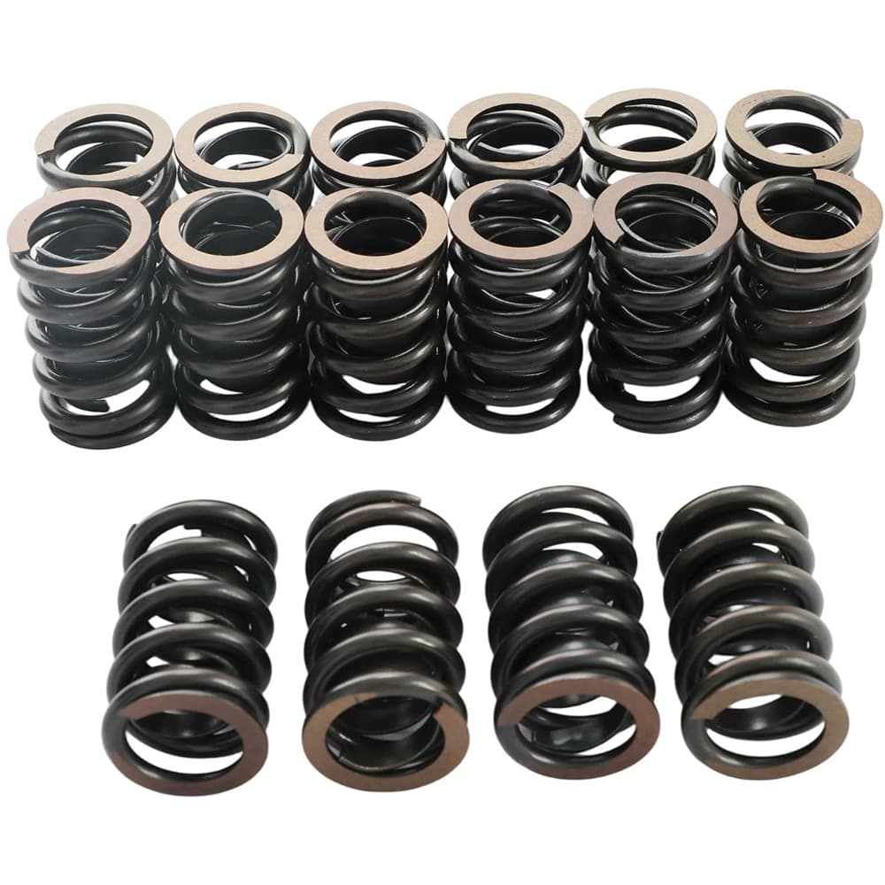 Complete valve spring set compatible with Chevrolet SBC 283/327/350/383/400 V8, perfect for restoring valve train performance.
