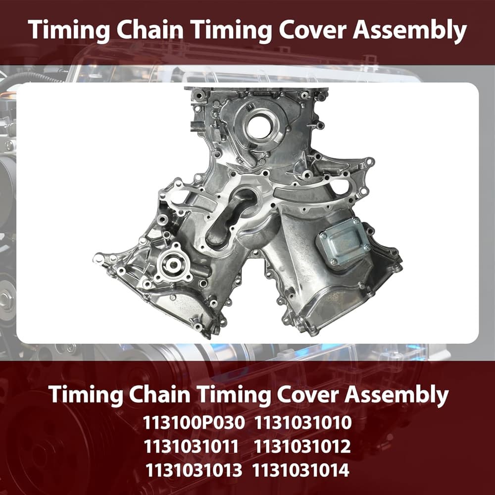For Toyota 4Runner Tacoma Tundra FJ Cruiser 4.0L Timing Cover Assembiy