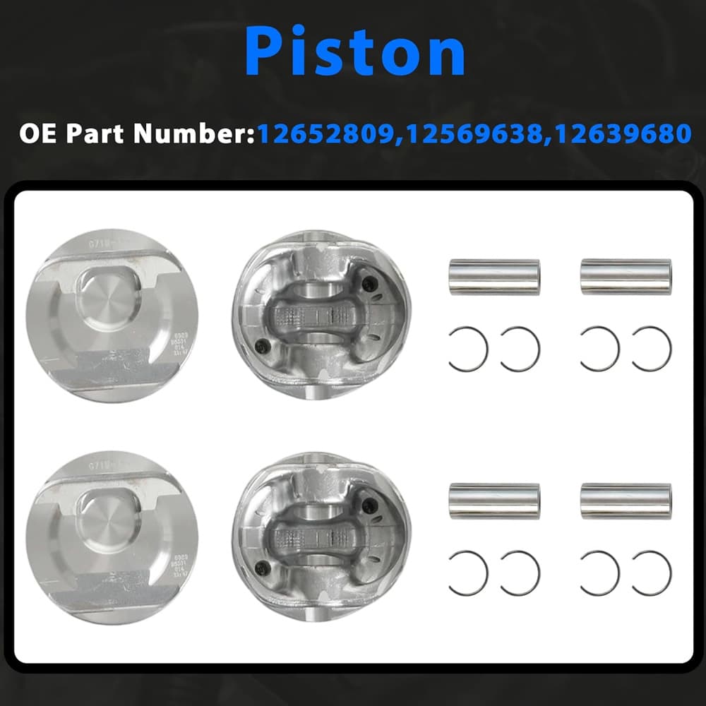 2.0 Engine Replacement Piston Ring Assembly
