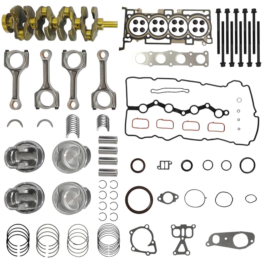 G4KJ 2.4L Full Engine Rebuild Kit With Crankshaft Piston Conrod Head Gasket For Hyundai Kia 11-19
