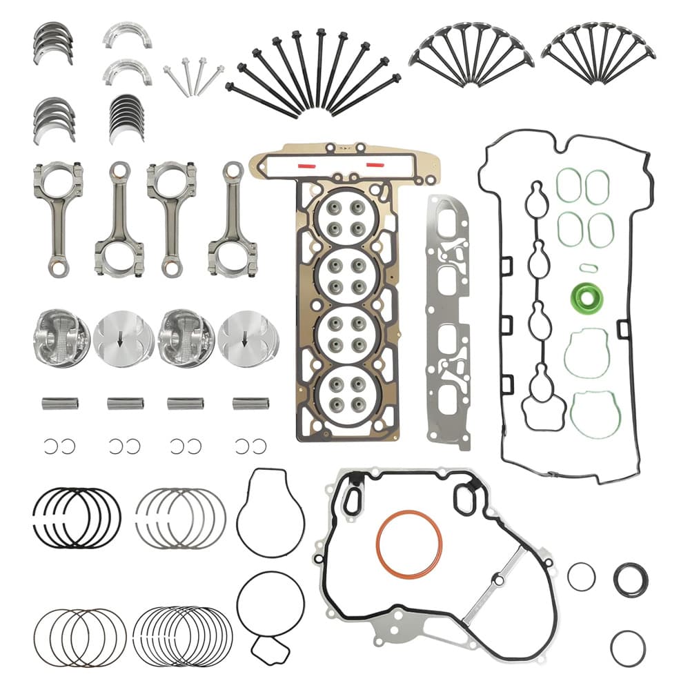 2.4 Engine Rebuild Kit with Pistons, Valves, Seals & Connecting Rod