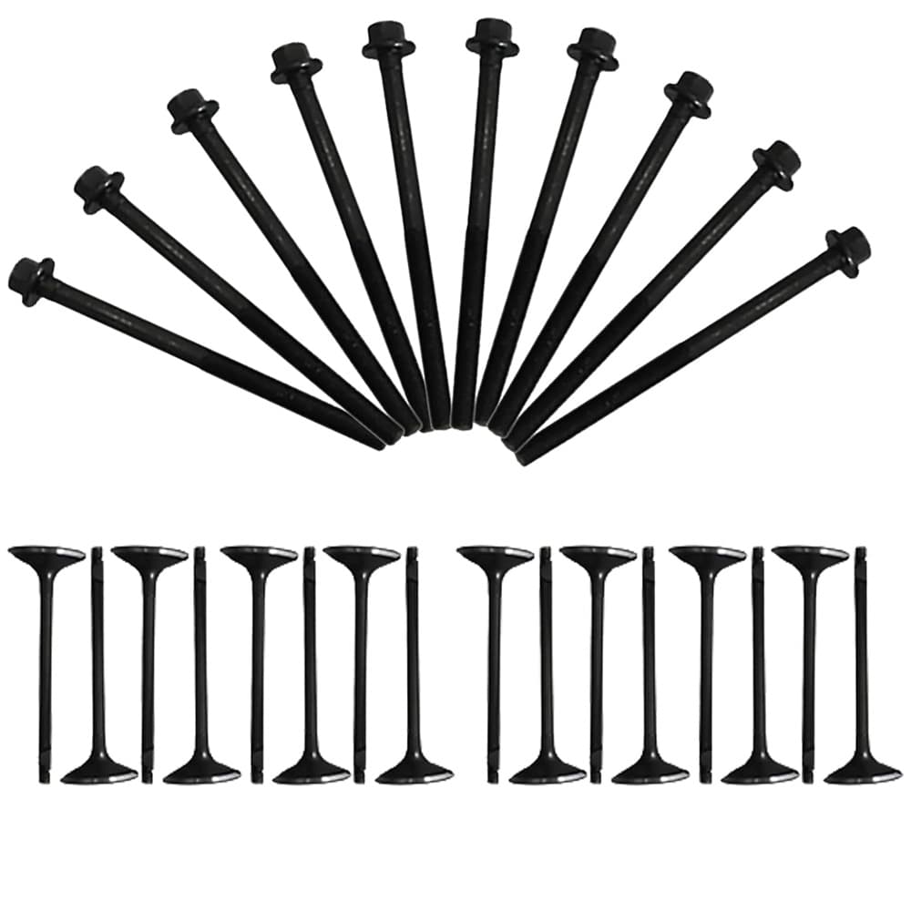 2.4L L4 Intake Exhaust Valve Set Fit GM Ecotec LAF LEA LUK
