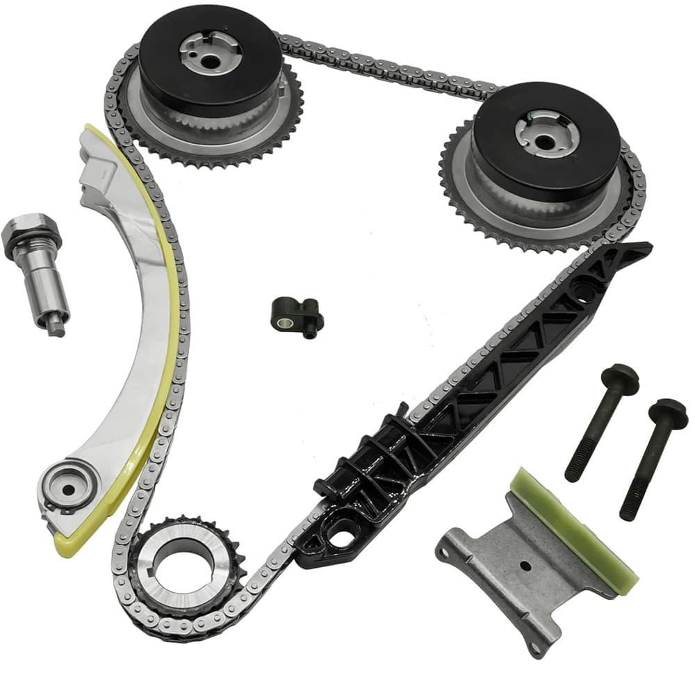 Complete 2.4 Timing Chain Set with Gears and Guides