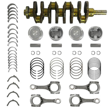 2.7L 3RZ-FE engine rebuild kit with crankshaft, connecting rods, pistons & engine bearings replacement parts
