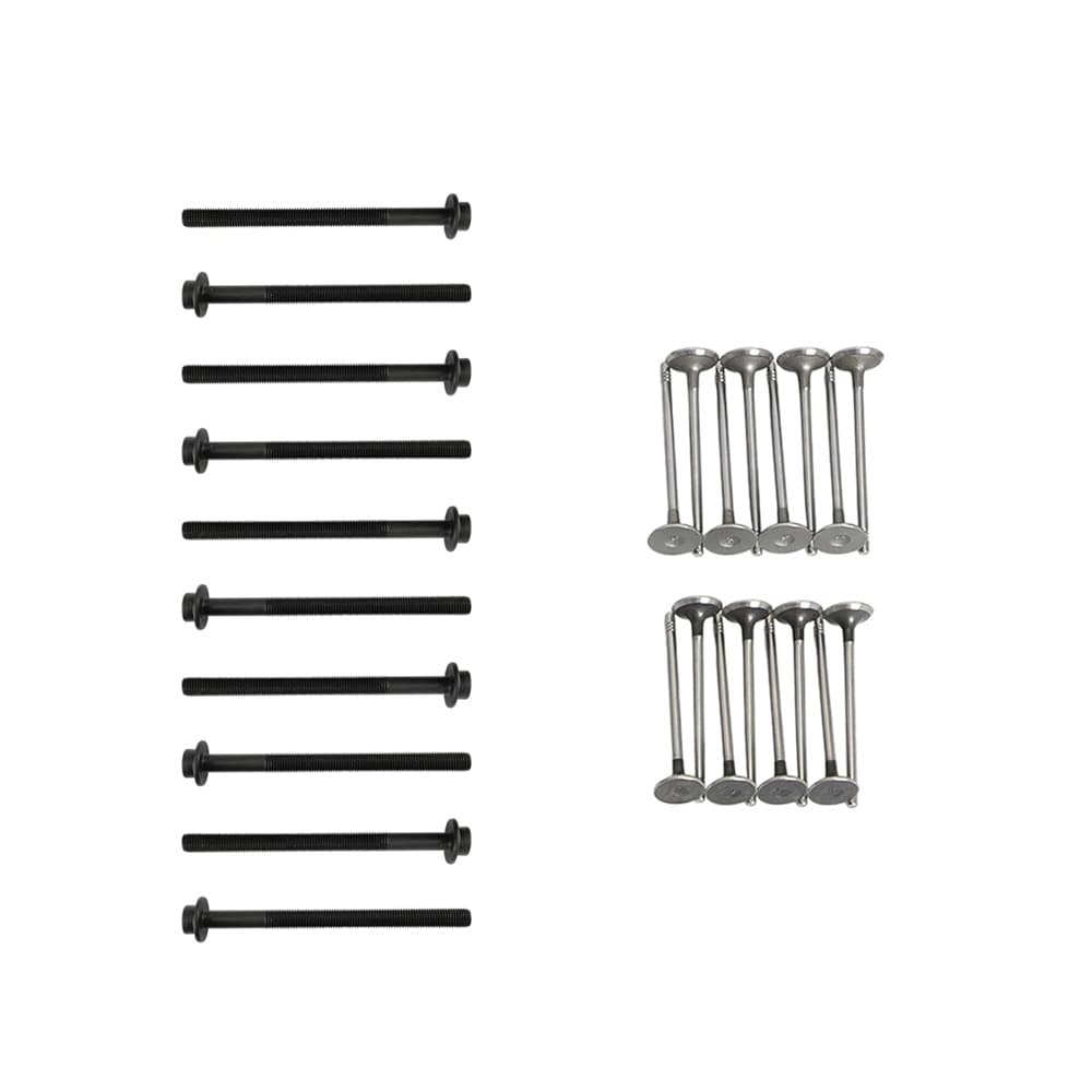 204DTD cylinder head bolt, intake and exhaust valve  for Land Rover Discovery Range Rover Evoque Jaguar XF XE X260 X760 2.0L







