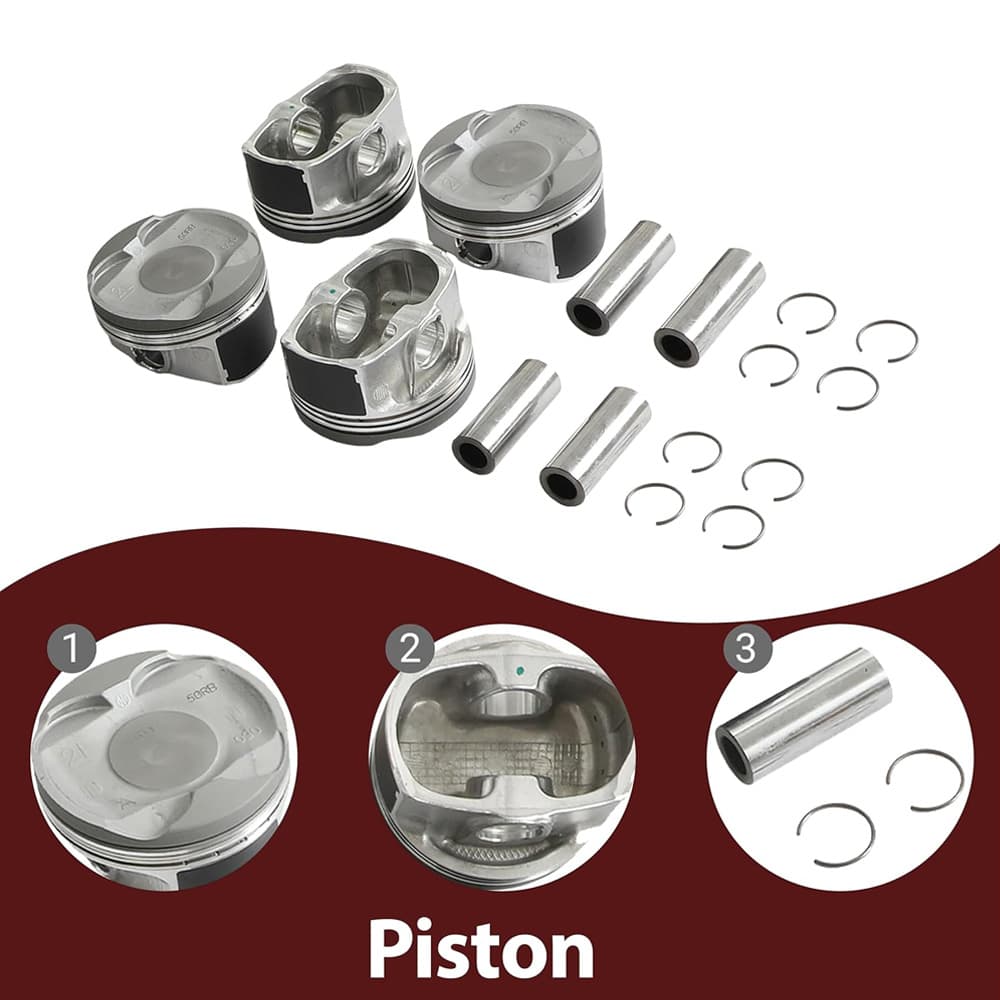 OEM crankshaft main bearing and conrod bearing kit for Toyota 2AR-FE 2.5L Dual VVT-i engine rebuild
