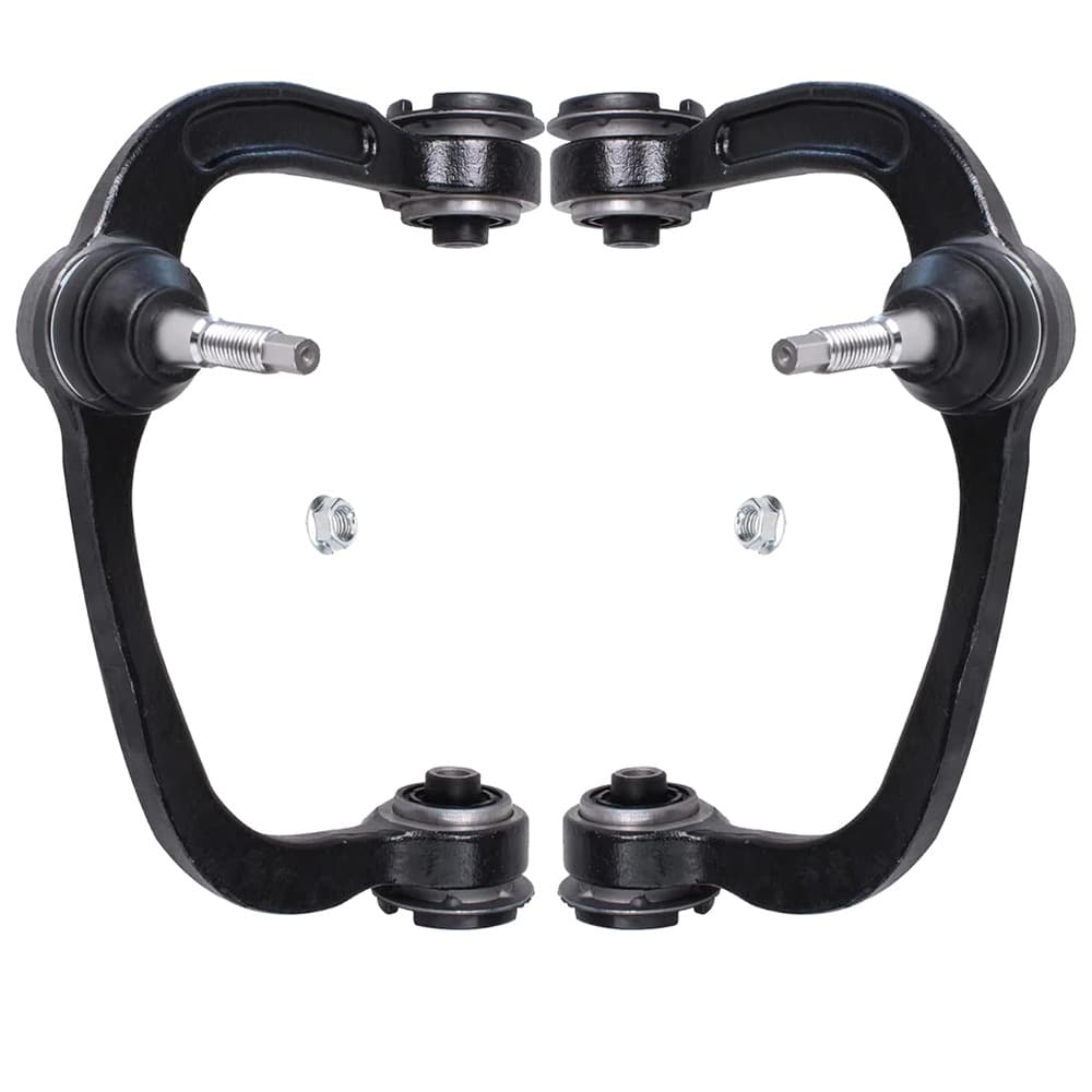 2PCS Front Upper Control Arms with Ball Joints for Ford F-150 (2004-2020) & Expedition (2006-2022). Direct replacement for OE# K80306 (Driver Side) & K80308 (Passenger Side). Also fits Lincoln Navigator & Mark LT.