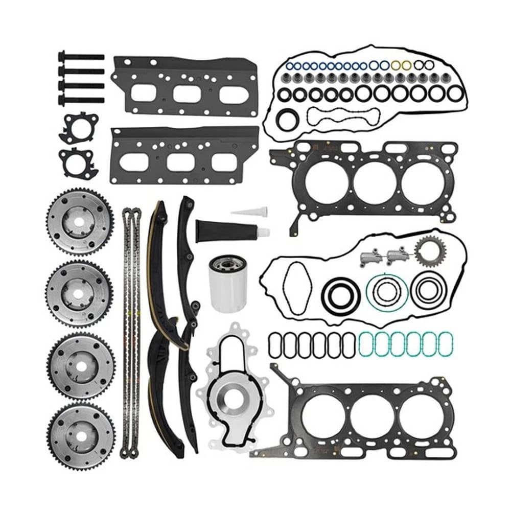 3-1079S 3.5L Timing Chain Kit with VVT Sprocket & Head Gasket Set