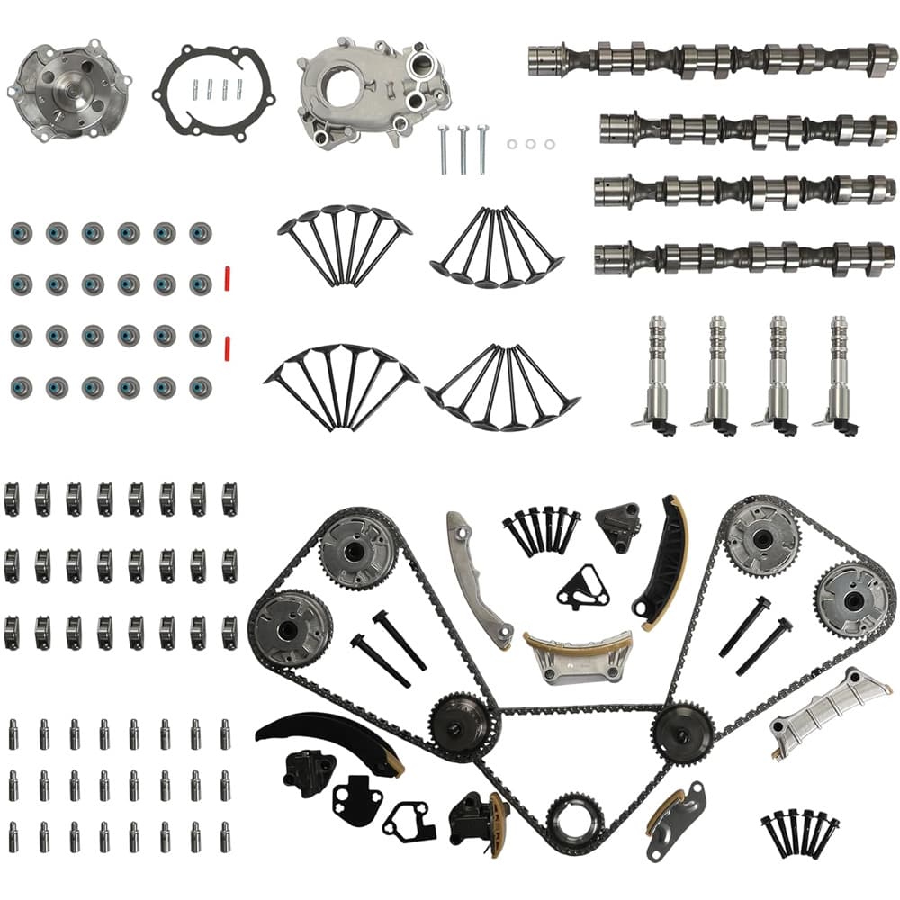3.0L 3.6L V6 4Pcs Cam Timing Kit VVT Solenoid Water Oil Pump Valves Fit GM Buick Cadillac Chevy
