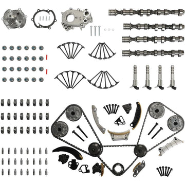 3.0L 3.6L V6 4Pcs Cam Timing Kit VVT Solenoid Water Oil Pump Valves Fit GM Buick Cadillac Chevy
