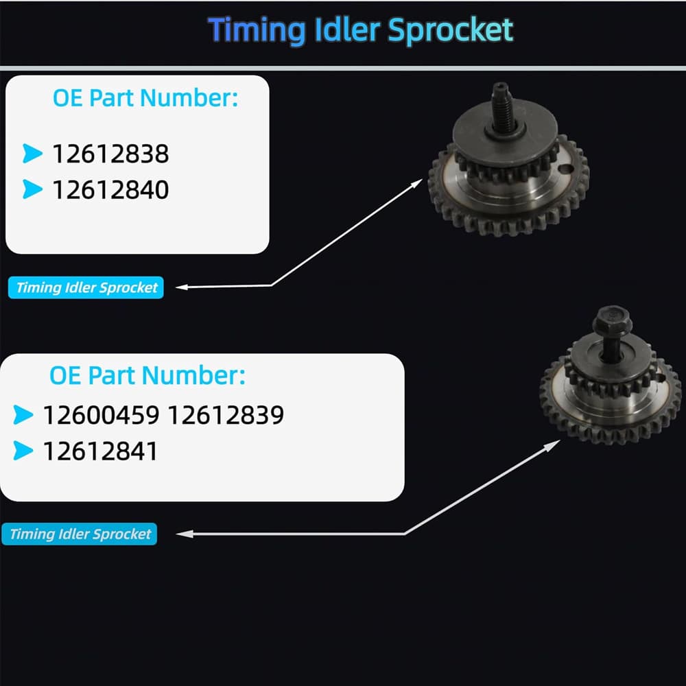 3.0 3.6 Timing Chain Kit With Tensioner Guide & Sprocket
