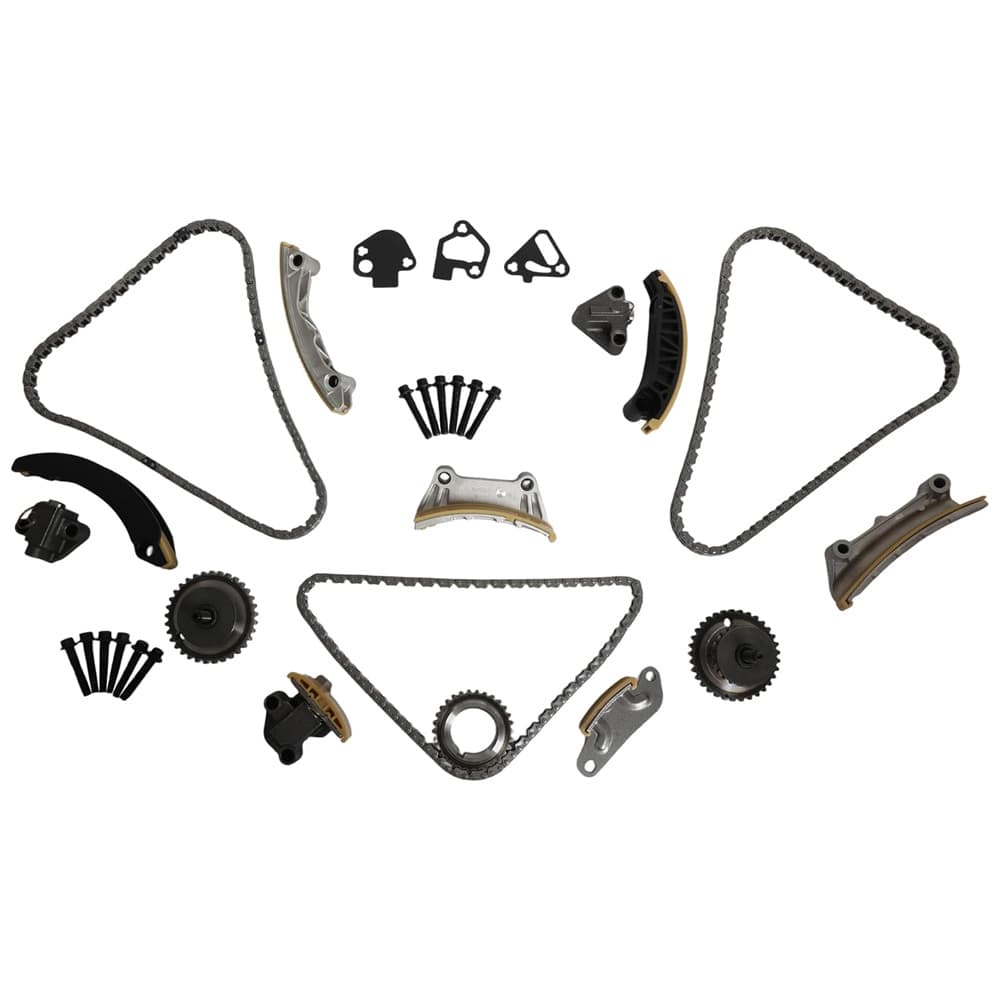 3.0L 3.6L V6 Timing Chain Kit Tensioner Guide Sprocket Set
