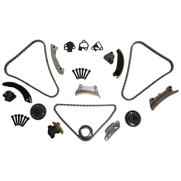 3.0L 3.6L V6 Timing Chain Kit Tensioner Guide Sprocket Set
