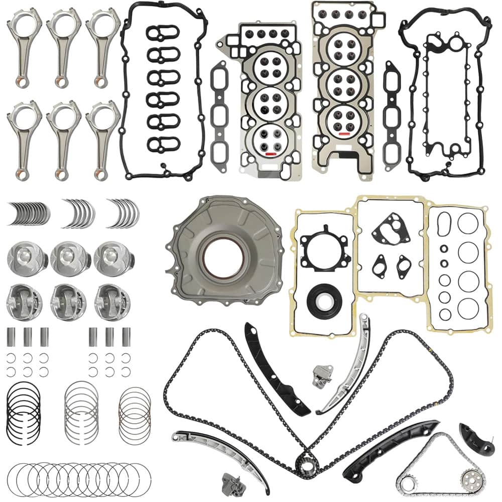 3.0L 306PS AJ126 Engine Repair Assembly Timing Chain & Gasket Kit