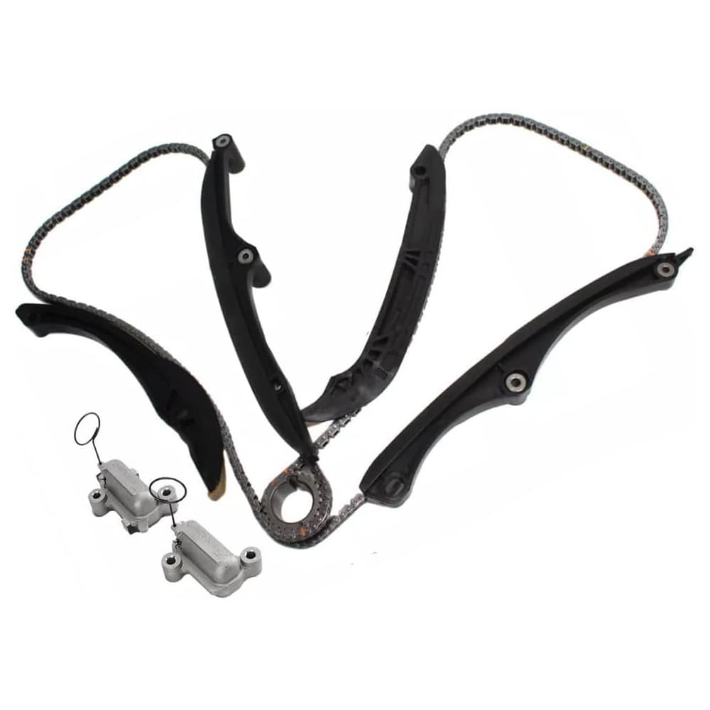 Complete 3.5L turbo timing kit includes tensioner, guides and sprockets, cross OE HL3Z-6268-A, fixes timing rattle and misfire. 1-year warranty & free shipping.
