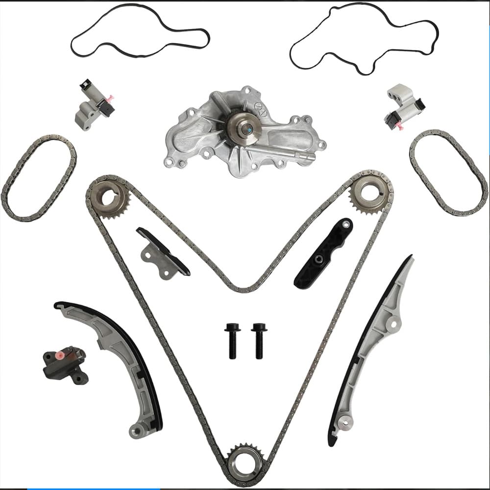 3.5L Timing Chain Kit Water Pump OE AT4Z-6306-A Fit Ford Edge Taurus Lincoln MKS Mazda CX-9 07-10

