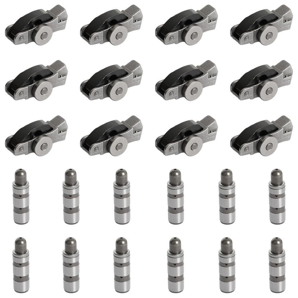 12Pcs Intake Valve Lifters Rocker Arms Kit for 3.6L Engine