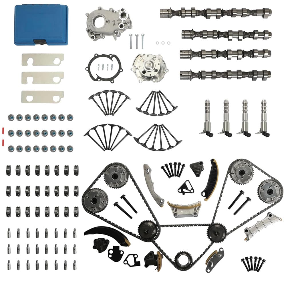 3.0L 3.6L V6 Cam Rocker Lifter Timing VVT Solenoid Tool Water Oil Pump Kit Fit GM Buick Cadillac Chevy
