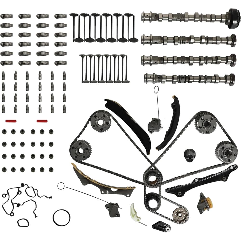 3.6L Pentastar Engine Overhaul Kit Camshafts Rocker Arms Lifter Timing Chain Kit
