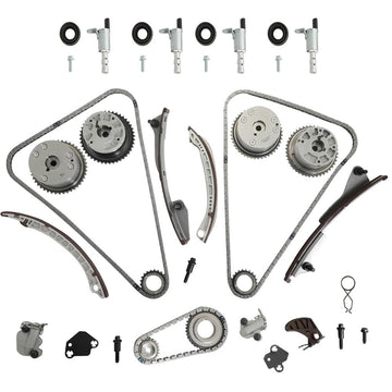 Complete 3.6L Timing Chain Kit VVT Sprocket & Solenoid Replacement
