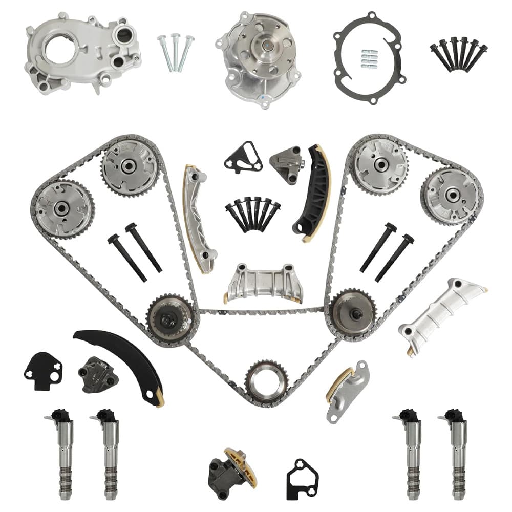 3.6L Water Pump Oil Pump Timing Chain Kit VVT Sprocket Engine Repair Parts
