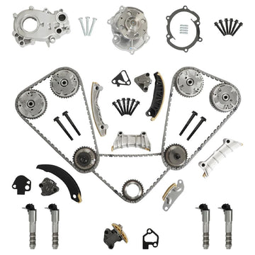 3.6L Water Pump Oil Pump Timing Chain Kit VVT Sprocket Engine Repair Parts
