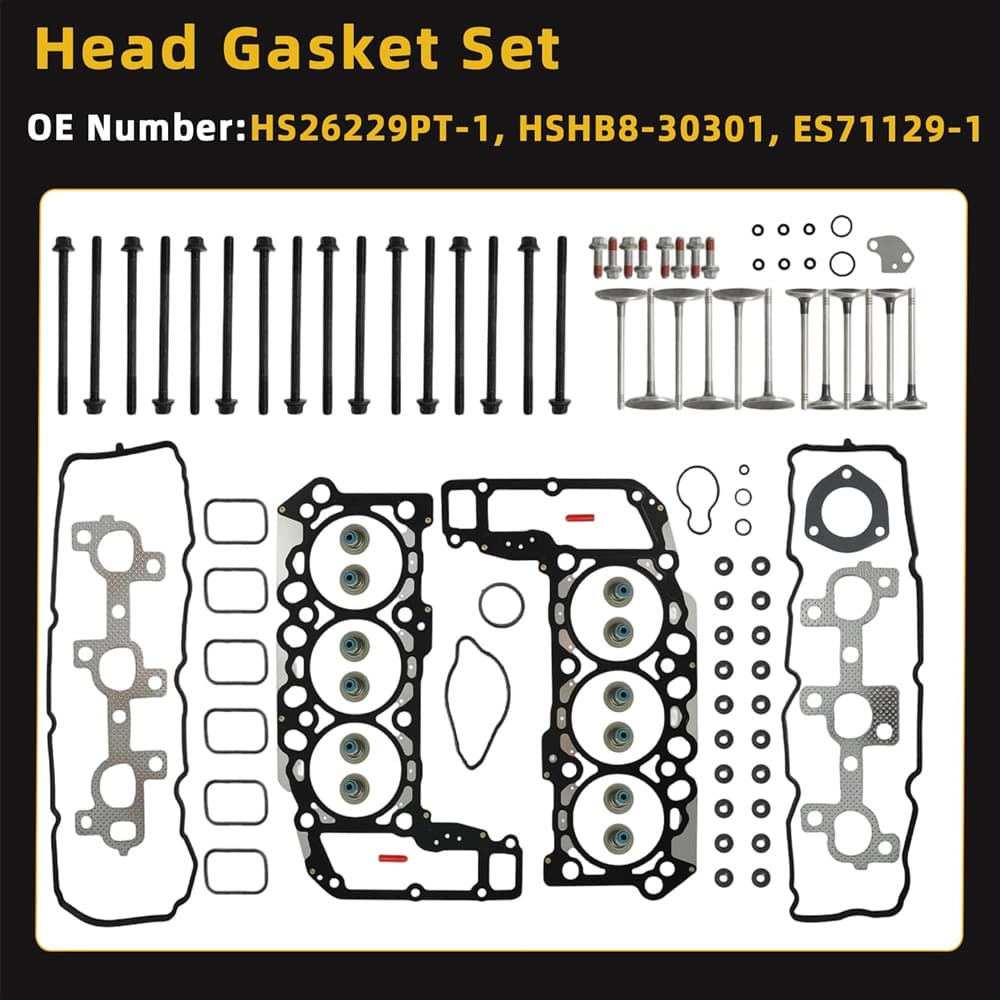 3.7L V6 full engine gasket set for Dodge Dakota Durango Ram1500 Jeep Grand Cherokee 2004-2012
