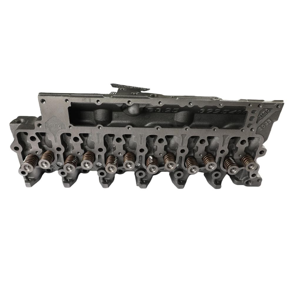 Pre‑assembled cylinder head complete with valves and springs, direct replacement for 94‑98 Ram 2500 3500 Cummins 5.9L 12‑Valve Diesel 6BT 6BTA rebuild.