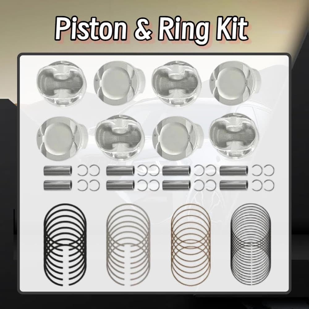 Piston & Rings Set for BMW Alpina B6 B7 550i 650i xDrive 750i X5 X6 X7 BMW N63B44 4.4L