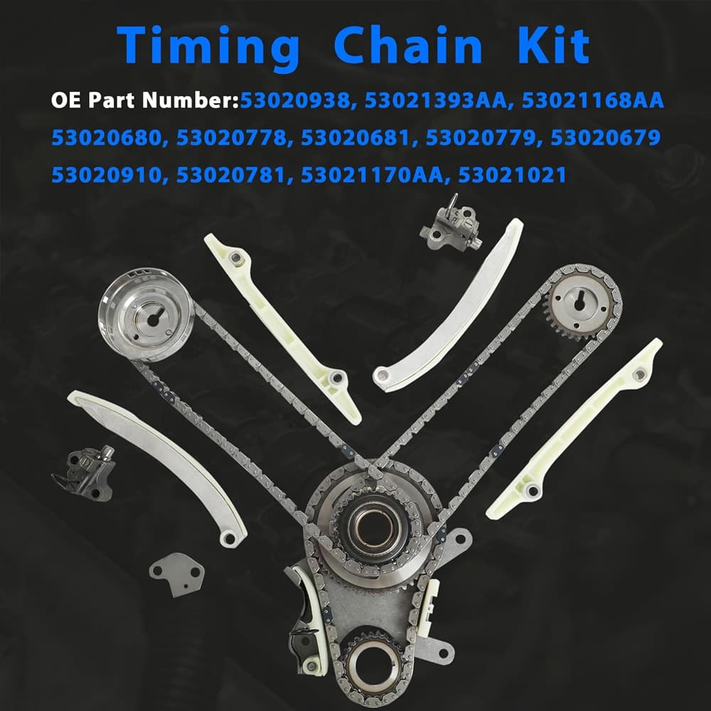 4.7L V8 timing chain kit replacement parts for Dodge Ram, Jeep Grand Cherokee 02-06
