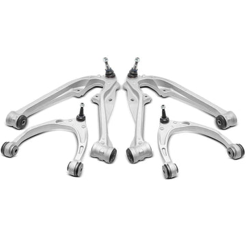 Premium 4Pcs Front Suspension Kit for Chevy & GMC Trucks. Includes Upper & Lower Control Arms with Ball Joints. Direct Replacement for OE# 22840983, 22853473. Fits Silverado 1500, Sierra 1500, Tahoe, Yukon, & Escalade 2014-2016 (4WD)