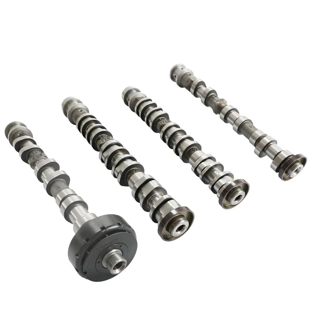 Full 4-piece camshaft kit for 3.6L Pentastar V6, fixes ticking noise & engine misfire, direct OEM replacement. 1-Year Warranty & Free Shipping.
