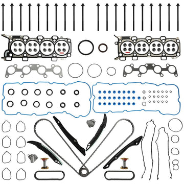 5.0 Engine Full Gasket Set & Timing Chain Kit with Bolts