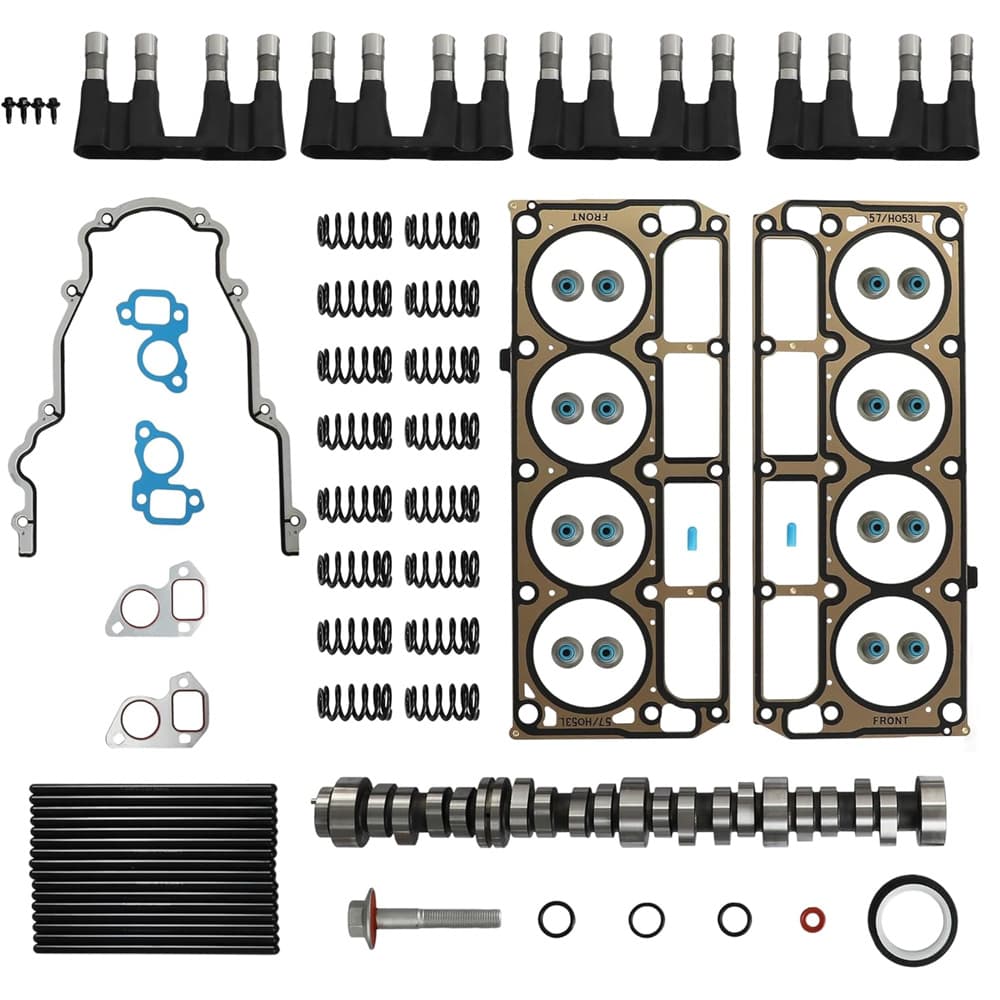5.3 NON AFM DOD Disable Camshaft Lifter Kit Spring Head Gasket 7.400 Pushrod
