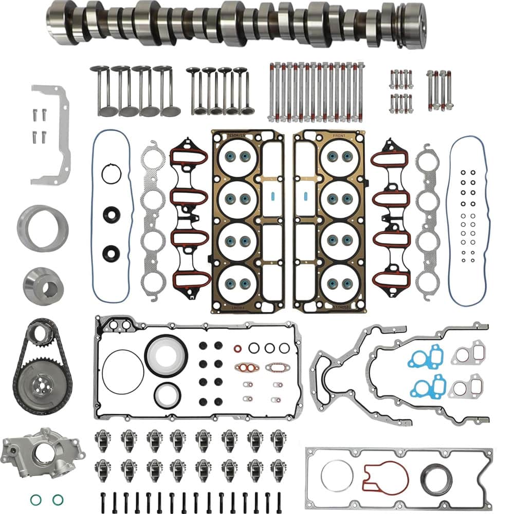 5.3L Sloppy Stage 2 Camshaft Head Gasket Oil Pump Timing Chain Kit GM LS Chevy GMC Buick 1997-2007 V8
