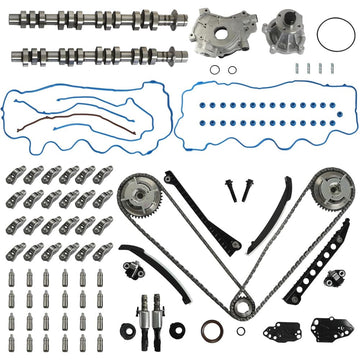 5.4L 3V V8 Engine Rebuild Kit Timing Chain Camshaft Lifters Rocker Arms
