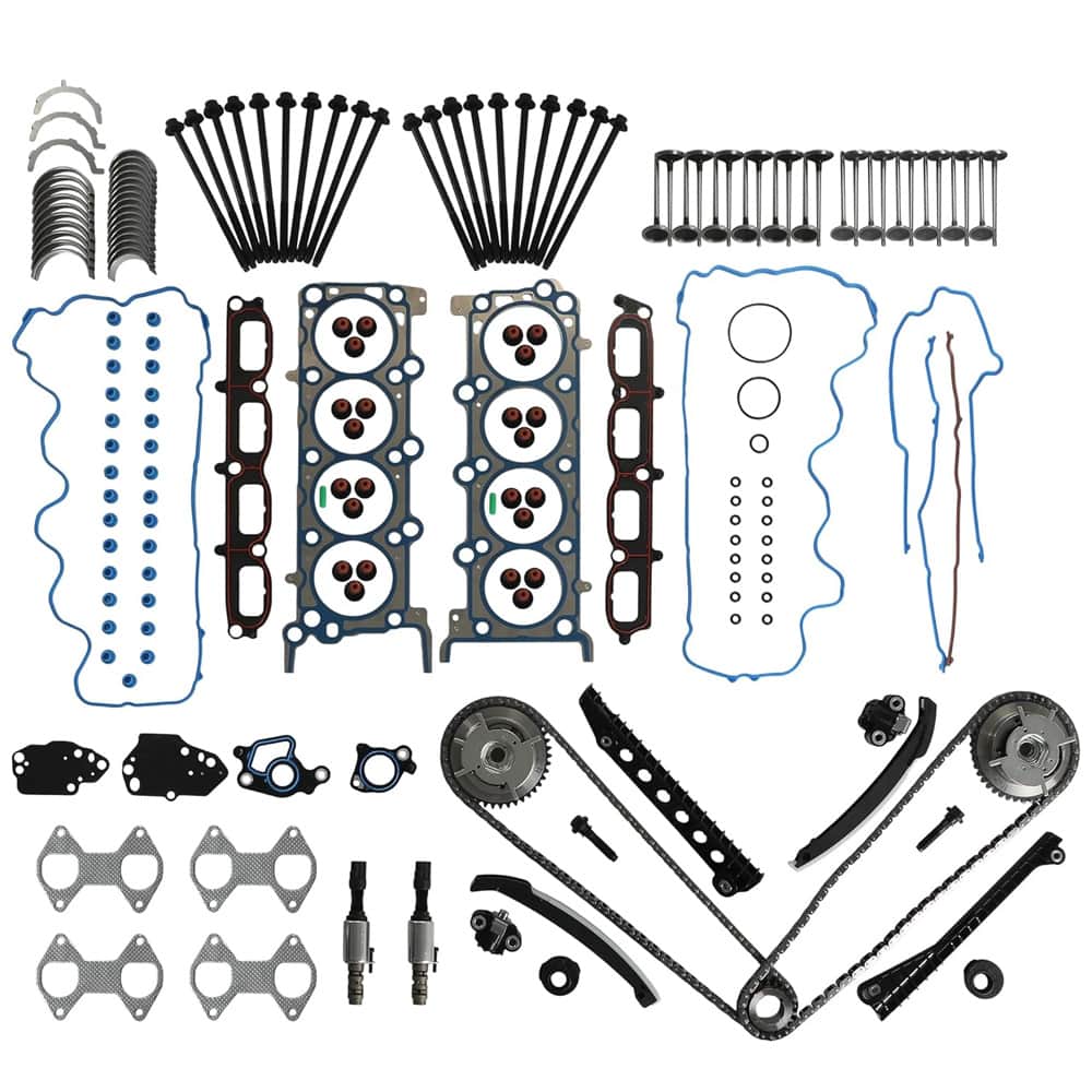 5.4L V8 3V Triton Timing Chain Kit with Cam Phasers VVT Solenoids