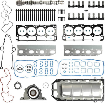 5.7L HEMI MDS Lifters Camshaft & Head Gasket Kit Fit Jeep Chrysler Dodge 2009-2015

