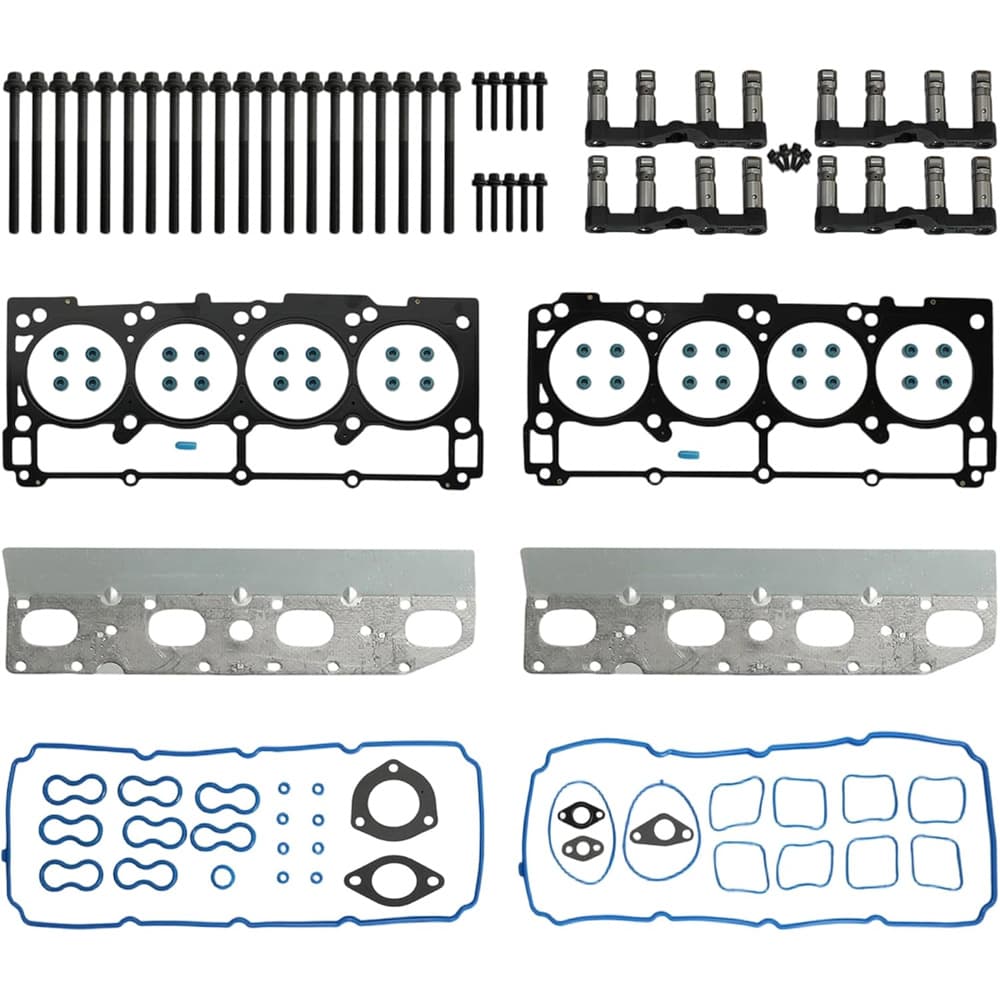 5.7L Non MDS Lifters Head Gasket Kit with Bolts Fit Dodge Jeep Chrysler Ram 5.7 V8
