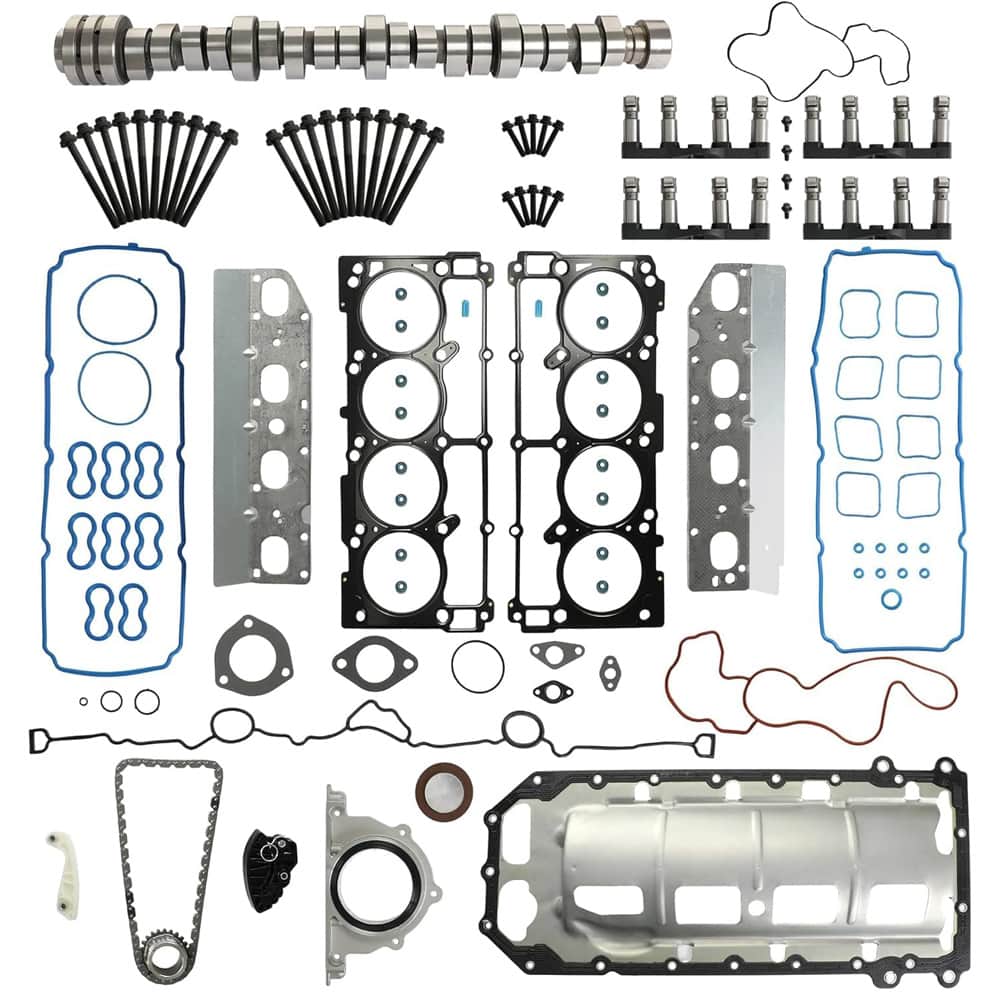 5.7 Hemi Non MDS Camshaft Lifters Kit with Timing Chain, Head Gasket Set and Bolts
