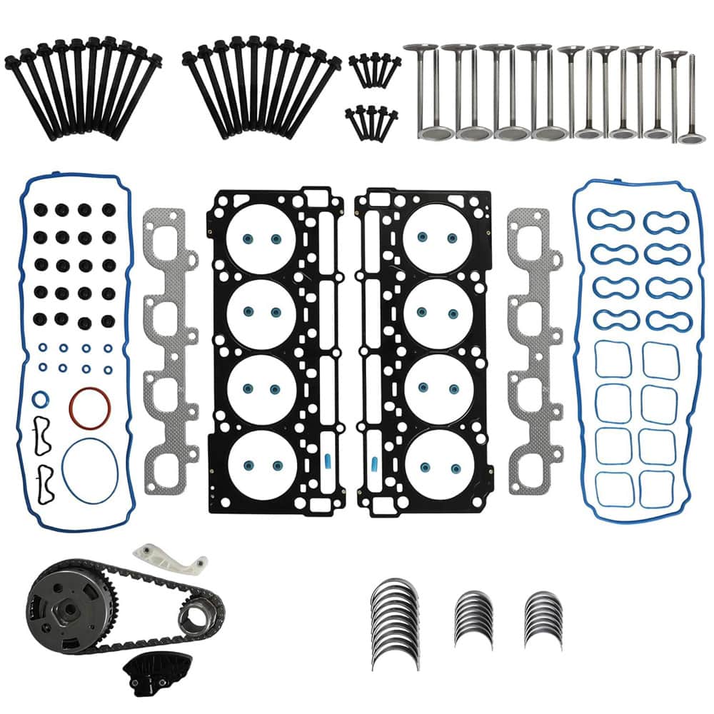 6.4L Hemi V8 Head Gasket Timing Chain Bolt Tensioner Conrod Bearing Kit For Dodge Jeep Ram Chrysler 2011-2018
