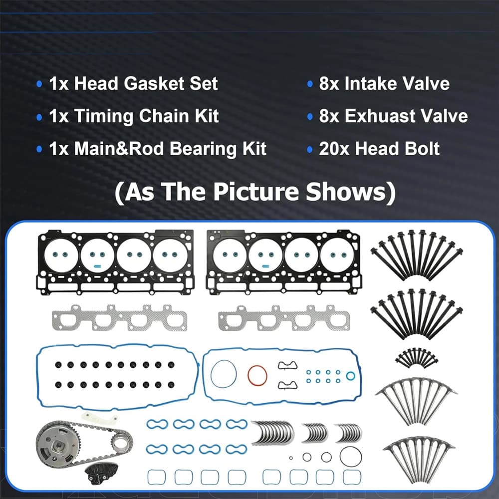 6.4L Engine Cylinder Head Gasket Seal Replacement Set

