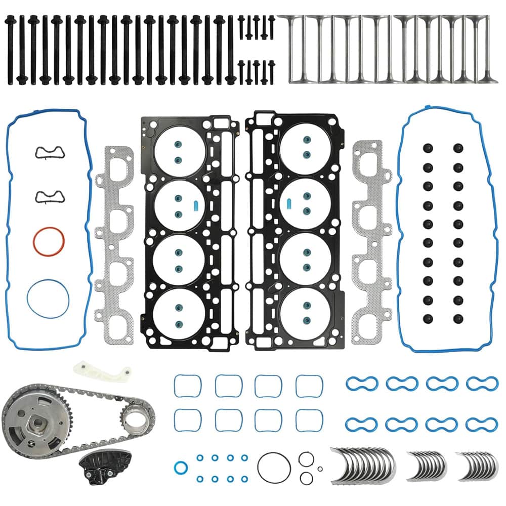 6.4L Engine Timing Chain Head Gasket Bolt Valve Bearing Kit

