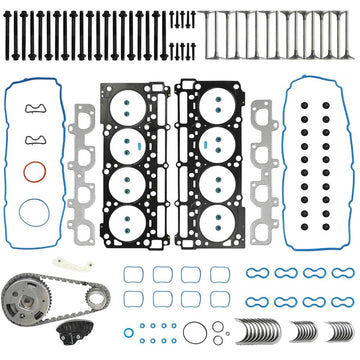 6.4L Engine Timing Chain Head Gasket Bolt Valve Bearing Kit
