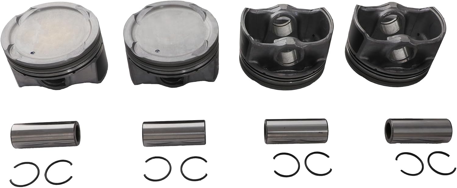 GPQ Engine Crankshaft Connecting Rod Bearings Pistons Kit For Hyundai Kia G4NA 2.0L 14‑19