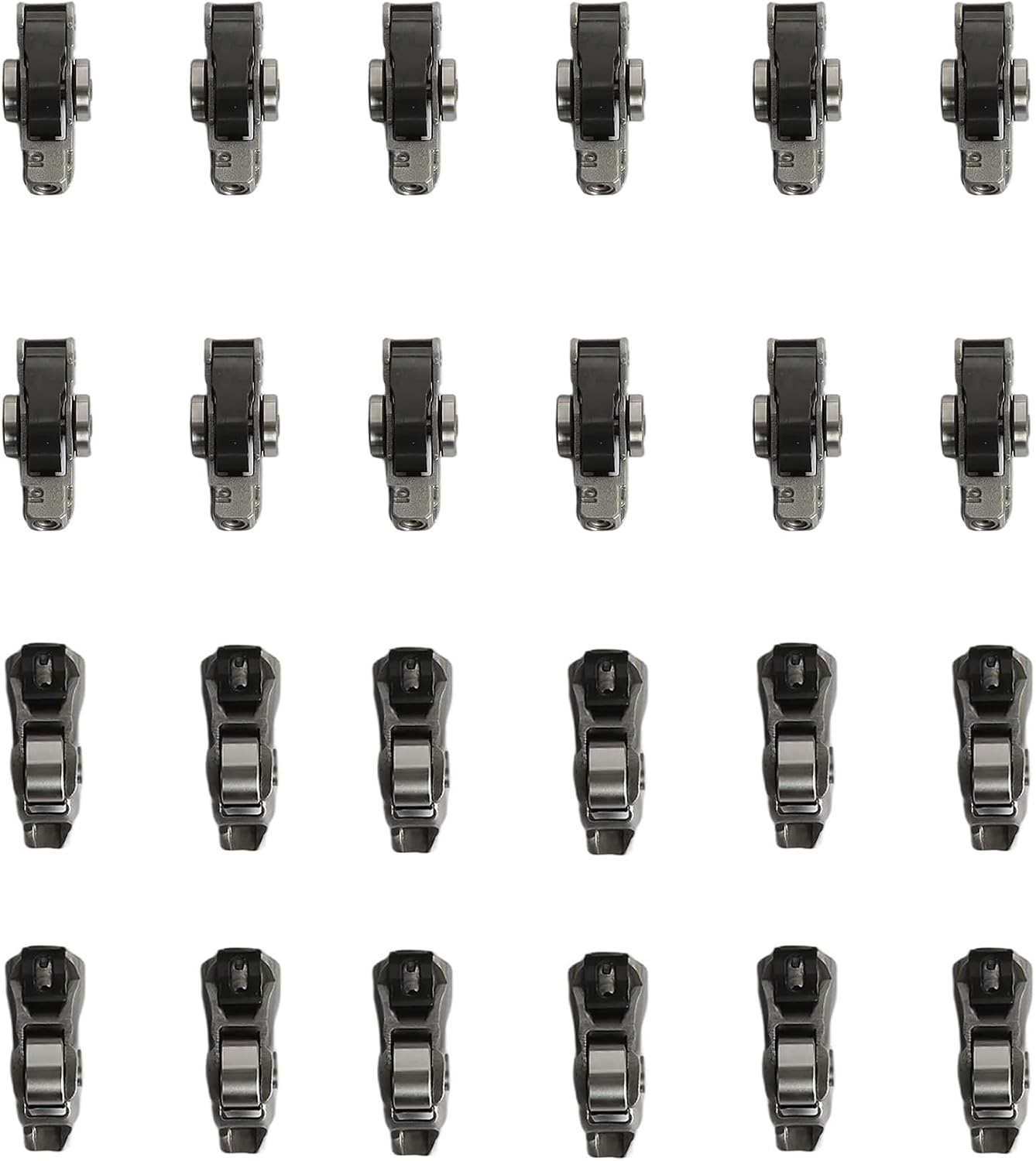 GPQ 24Pcs Intake Exhaust Lifter Rocker Arm Kit For Dodge Jeep Chrysler 3.6L 16‑24